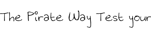 Font : Menrath-Antiqua Custom Text : The Pirate Way Test your own text here Click to download or to view this font on a tshirt that can be custom printed in Bali