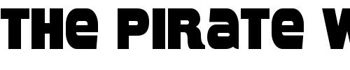 Font : Meposa Custom Text : The Pirate Way Test your own text here Click to download or to view this font on a tshirt that can be custom printed in Bali