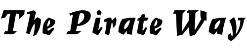 Font : Mercurius-MF Custom Text : The Pirate Way Test your own text here Click to download or to view this font on a tshirt that can be custom printed in Bali