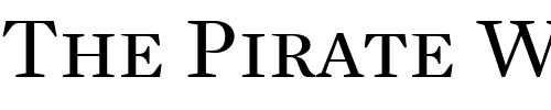 Font : Mercury-Text-G1-Roman-SC Custom Text : The Pirate Way Test your own text here Click to download or to view this font on a tshirt that can be custom printed in Bali