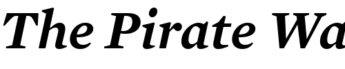 Font : Mercury-Text-G1-Semibold-Italic Custom Text : The Pirate Way Test your own text here Click to download or to view this font on a tshirt that can be custom printed in Bali