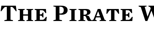 Font : Mercury-Text-G1-Semibold-SC Custom Text : The Pirate Way Test your own text here Click to download or to view this font on a tshirt that can be custom printed in Bali