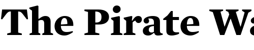 Font : Mercury-Text-G2-Bold Custom Text : The Pirate Way Test your own text here Click to download or to view this font on a tshirt that can be custom printed in Bali