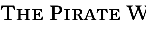 Font : Mercury-Text-G3-Roman-SC Custom Text : The Pirate Way Test your own text here Click to download or to view this font on a tshirt that can be custom printed in Bali