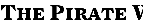 Font : Mercury-Text-G4-Bold-SC Custom Text : The Pirate Way Test your own text here Click to download or to view this font on a tshirt that can be custom printed in Bali