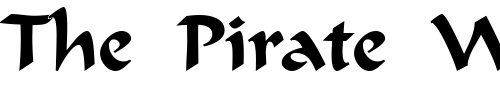 Font : MermorDB-Normal Custom Text : The Pirate Way Test your own text here Click to download or to view this font on a tshirt that can be custom printed in Bali