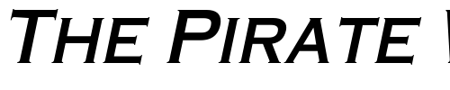 Font : Metalcut-BoldOblique Custom Text : The Pirate Way Test your own text here Click to download or to view this font on a tshirt that can be custom printed in Bali