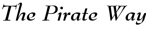 Font : Metro-Bold-Italic Custom Text : The Pirate Way Test your own text here Click to download or to view this font on a tshirt that can be custom printed in Bali