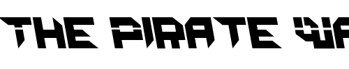 Font : MetronClosed-A-Italic Custom Text : The Pirate Way Test your own text here Click to download or to view this font on a tshirt that can be custom printed in Bali