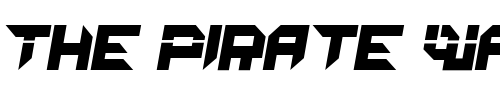 Font : MetronClosed-Italic Custom Text : The Pirate Way Test your own text here Click to download or to view this font on a tshirt that can be custom printed in Bali