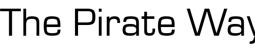 Font : MicroSquare-Regular Custom Text : The Pirate Way Test your own text here Click to download or to view this font on a tshirt that can be custom printed in Bali