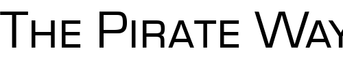 Font : MicroSquareSmc-Regular Custom Text : The Pirate Way Test your own text here Click to download or to view this font on a tshirt that can be custom printed in Bali