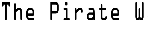 Font : MicroscanACondensed Custom Text : The Pirate Way Test your own text here Click to download or to view this font on a tshirt that can be custom printed in Bali