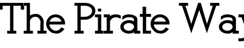 Font : Midnight-Rider-3 Custom Text : The Pirate Way Test your own text here Click to download or to view this font on a tshirt that can be custom printed in Bali