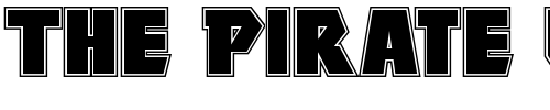 Font : MightyContour-Black Custom Text : The Pirate Way Test your own text here Click to download or to view this font on a tshirt that can be custom printed in Bali