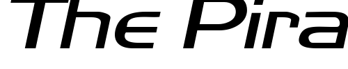 Font : MikityExtended-Italic Custom Text : The Pirate Way Test your own text here Click to download or to view this font on a tshirt that can be custom printed in Bali