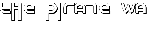 Font : Milk-Bar-Shadow Custom Text : The Pirate Way Test your own text here Click to download or to view this font on a tshirt that can be custom printed in Bali