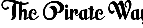 Font : Milk-Script Custom Text : The Pirate Way Test your own text here Click to download or to view this font on a tshirt that can be custom printed in Bali