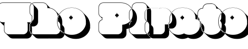Font : Mince-Shadow Custom Text : The Pirate Way Test your own text here Click to download or to view this font on a tshirt that can be custom printed in Bali