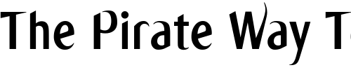Font : Ming Custom Text : The Pirate Way Test your own text here Click to download or to view this font on a tshirt that can be custom printed in Bali