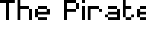 Font : MiniForma2 Custom Text : The Pirate Way Test your own text here Click to download or to view this font on a tshirt that can be custom printed in Bali