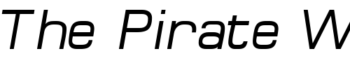 Font : MinimaSSK-Italic Custom Text : The Pirate Way Test your own text here Click to download or to view this font on a tshirt that can be custom printed in Bali