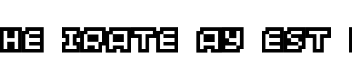 Font : Minimum-+1 Custom Text : The Pirate Way Test your own text here Click to download or to view this font on a tshirt that can be custom printed in Bali