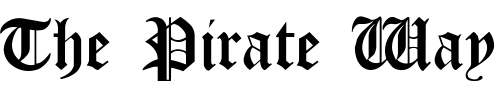 Font : Minister_Black-Light Custom Text : The Pirate Way Test your own text here Click to download or to view this font on a tshirt that can be custom printed in Bali
