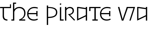 Font : Minska-Light-ITC-TT Custom Text : The Pirate Way Test your own text here Click to download or to view this font on a tshirt that can be custom printed in Bali