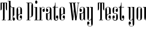 Font : Miserichordia Custom Text : The Pirate Way Test your own text here Click to download or to view this font on a tshirt that can be custom printed in Bali