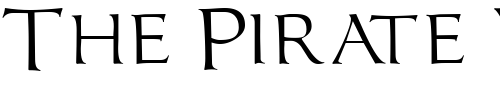 Font : MisioSCapsSSK Custom Text : The Pirate Way Test your own text here Click to download or to view this font on a tshirt that can be custom printed in Bali