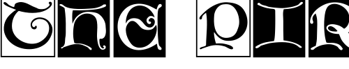 Font : MissalUncialeBricks Custom Text : The Pirate Way Test your own text here Click to download or to view this font on a tshirt that can be custom printed in Bali