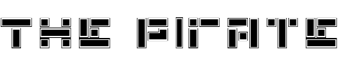 Font : Missile-Man-Pro Custom Text : The Pirate Way Test your own text here Click to download or to view this font on a tshirt that can be custom printed in Bali