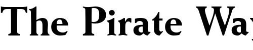 Font : MissiveBlackSSK Custom Text : The Pirate Way Test your own text here Click to download or to view this font on a tshirt that can be custom printed in Bali