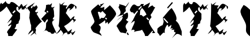Font : Mister-Sinister Custom Text : The Pirate Way Test your own text here Click to download or to view this font on a tshirt that can be custom printed in Bali