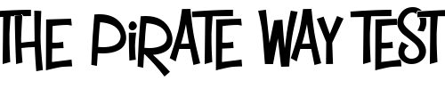 Font : Mister-Sirloin-BTN-Well Custom Text : The Pirate Way Test your own text here Click to download or to view this font on a tshirt that can be custom printed in Bali