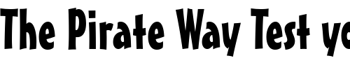 Font : MisterEarl-BT Custom Text : The Pirate Way Test your own text here Click to download or to view this font on a tshirt that can be custom printed in Bali