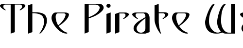 Font : Mizu-Regular-E Custom Text : The Pirate Way Test your own text here Click to download or to view this font on a tshirt that can be custom printed in Bali