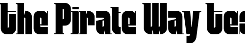 Font : MobleySerif-Condensed Custom Text : The Pirate Way Test your own text here Click to download or to view this font on a tshirt that can be custom printed in Bali
