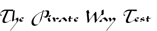 Font : Mocha-Extended-Normal Custom Text : The Pirate Way Test your own text here Click to download or to view this font on a tshirt that can be custom printed in Bali