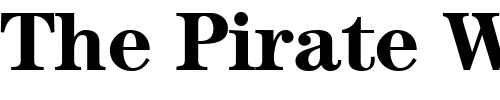 Font : ModernCentury-Bold Custom Text : The Pirate Way Test your own text here Click to download or to view this font on a tshirt that can be custom printed in Bali