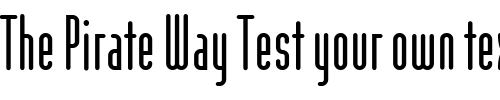 Font : ModulaRoundSans Custom Text : The Pirate Way Test your own text here Click to download or to view this font on a tshirt that can be custom printed in Bali