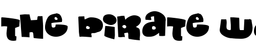 Font : Monafont Custom Text : The Pirate Way Test your own text here Click to download or to view this font on a tshirt that can be custom printed in Bali