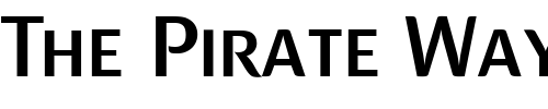Font : MondialPlus-Demi-Caps-PDF Custom Text : The Pirate Way Test your own text here Click to download or to view this font on a tshirt that can be custom printed in Bali