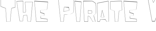 Font : MondoOutline Custom Text : The Pirate Way Test your own text here Click to download or to view this font on a tshirt that can be custom printed in Bali