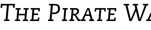 Font : Monologue-Caps-SSi-Italic-Small-Caps Custom Text : The Pirate Way Test your own text here Click to download or to view this font on a tshirt that can be custom printed in Bali
