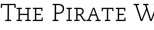 Font : Monologue-Light-Caps-SSi-Light-Small-Caps Custom Text : The Pirate Way Test your own text here Click to download or to view this font on a tshirt that can be custom printed in Bali