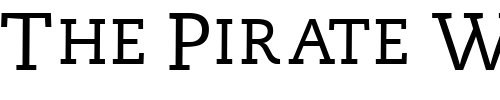 Font : MonologueSCapsSSK Custom Text : The Pirate Way Test your own text here Click to download or to view this font on a tshirt that can be custom printed in Bali