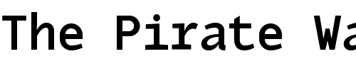 Font : MonoxBold Custom Text : The Pirate Way Test your own text here Click to download or to view this font on a tshirt that can be custom printed in Bali