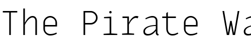 Font : MonoxExtraLight Custom Text : The Pirate Way Test your own text here Click to download or to view this font on a tshirt that can be custom printed in Bali